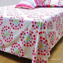 Cotton Bedsheet Sets Printed Cotton Fabrics / flower printing bedsheet set/fabric cotton